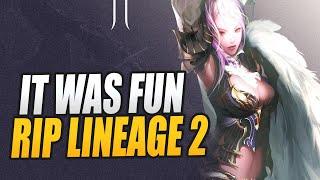 RIP.. Lineage 2! NCSoft have finally done it...