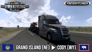 American Truck Simulator : Grand Island (NE) ▶ Cody (WY)