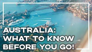 20 Things To Know BEFORE Coming To Australia  (Tips For Travelling East Coast Australia)