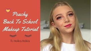 Peachy Back To School Makeup Tutorial | Holika Holika | YesStyle Korean Beauty