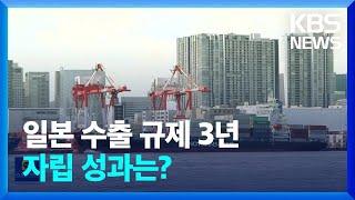 일본 수출규제 3년 ‘소부장’ 자립 성과 있었다 / KBS  2022.07.05.