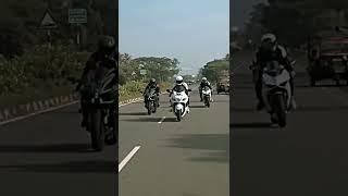 ninja h2 vs hayabusa vs ducati #shorts #ninjah2 #hayabusa #ducati