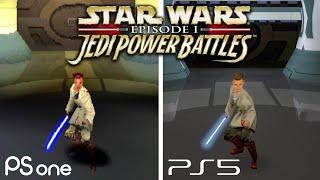 Comparing ORIGINAL vs REMASTER: Jedi Power Battles