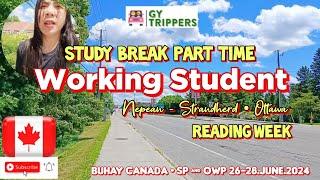 WORKING STUDENT - READING WEEK - STUDY BREAK - INT'L STUDENT OPEN WORK - OTTAWA CANADA -26-28.Jun.24