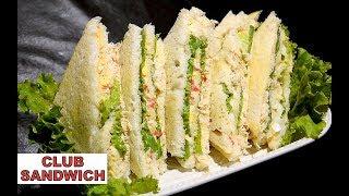 Chicken Club Sandwich || Saima's Cooking Secrets