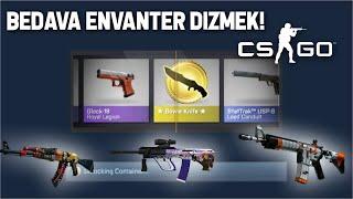 CS:GO BEDAVA SKİN ALMAK!!!DEPOSİTSİZ SİTELER(2020)