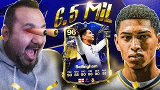 6.5 MİLYONLUK TOTY GELDİ BELİNGOOOOL!  Ea fc 24 toty paket açılımı