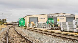 Visiting Ettamogah Rail Hub - New South Wales, Australia