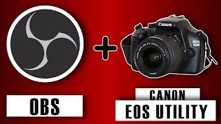 How to use camera as webcam OBS without CAPTURE CARD | Use canon camera as webcam with OBS