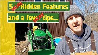 #126 - 5 MORE HIDDEN FEATURES ON YOUR TRACTOR PLUS A FEW BONUS TIPS