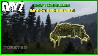 DayZ - How to Craft an Improvised Shelter using Sticks! (DayZ Survival Guide)