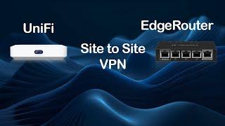How to build Site to Site IPsec VPN Between UniFi UCG Ultra and EdgeRouter X