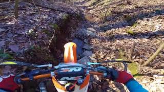 Moto Mountain - 1/21/18 - Long Singletrack Run