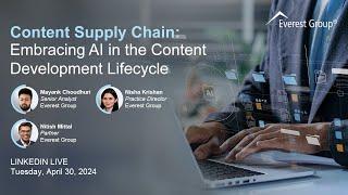 Content Supply Chain: Embracing AI in the Content Development Lifecycle