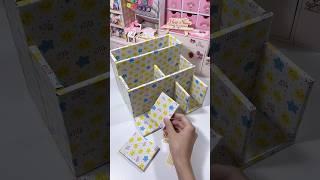 Easy desk organizer #diy #craft #organizer #shorts #shortvideo