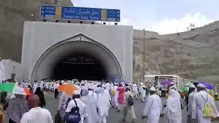 Short cut way from Haram to Mina Jamrat Hajj 2019