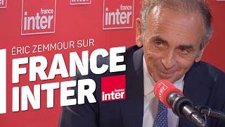 Eric Zemmour sur France Inter : Les Français n’en peuvent plus de l’immigration.