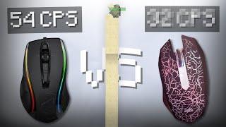 $100 Drag Click Mouse vs FREE Mouse | Hypixel Bedwars