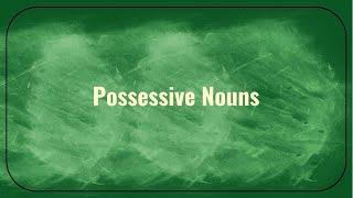 Grammar Wired! 7th Grade Possessive Nouns