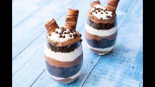 Chocolate parfait: both grown-ups and kids are gonna love this!