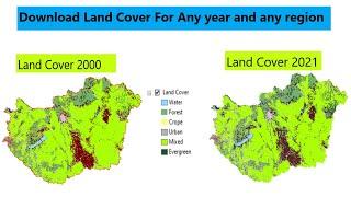 how to download land use, land cover data from usgs and create lulc Map? How to download lulc data