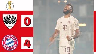 Preußen Münster vs Bayern Munich 0-4 Highlights Goals | DFB Pokal 2023-2024