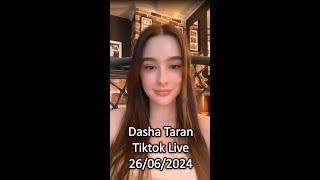  Dasha Taran   Tiktok Livestream  - 하이 heyy - 26/06/2024