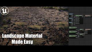 UE Made Easy: Landscape Material