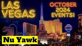 🟡 Las Vegas | October 2024 Events! Restaurants, Shows, Implosions, Sports, Halloween & More! #NuYawk