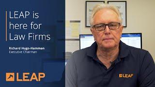 LEAP is here for law firms | Richard Hugo-Hamman