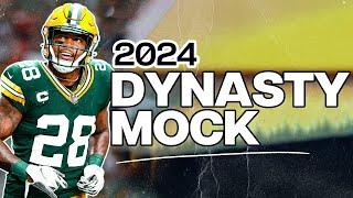A 2024 Dynasty Football Start-Up Mock Draft