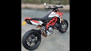 2022 Ducati Hypermotard 950 SP Walkaround + Start Up