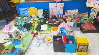 Science&Art Exhibition #viral #model #craft #scienceproject