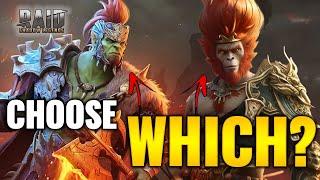 BEST FREE LEGENDARY! Sun Wukong or Supreme Galek? PVP vs PVE | RAID: Shadow Legends