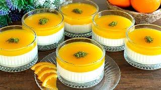 PUDDING RECIPE WITH ORANGE SAUCETHE EASY AND LIGHTEST MILK DESSERT RECIPE