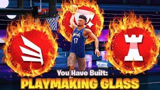 THIS "PLAYMAKING GLASSCLEANER" 2K20 BUILD is UNSTOPPABLE in NBA 2K22  - SPEED BOOSTING CENTER BUILD