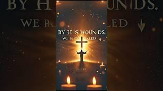 "By His Wounds, We Are Healed | Lent Reflection ️"#cross #jesussacrifice #prayer #grace #shorts