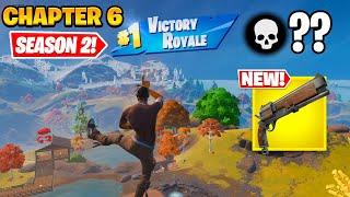 High Kill Solo Ranked Win Gameplay (Fortnite Chapter 6 Season 2)