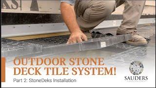 StoneDeks SilcaGrate System - Durable Deck Flooring - Massive Patio Revamp (Part 2)