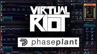 100 Virtual Riot Phase Plant presets (download & demo) - no talking