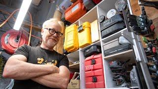 Adam Savage Finds More Shop Storage on the Z-Axis!