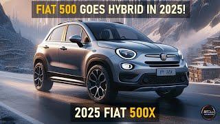 ALL-NEW 2025 FIAT 500X: ELECTRIC OR HYBRID?