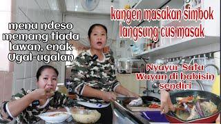 Kangen masakan simbok ‼️ Menu Ndeso Enak Ugal-ugalan || Vlog tkw hongkong