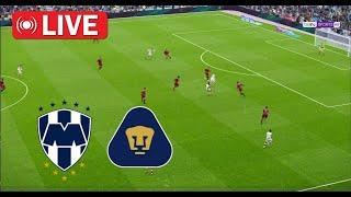 Monterrey vs Pumas U.N.Α.Μ. Match Live Score | Mexico Liga MX Match Live Stream |