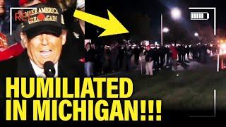 Trump Has MOST HUMILIATING Rally of HIS LIFE in Michigan