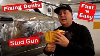 How To Fix Dents With A Stud Gun - The Quick and Easy Way