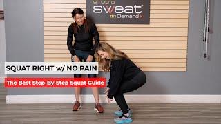 How to Squat without Knee Pain!!