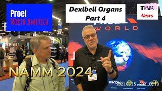 Proel North America at NAMM 2024 with The Myles Revolution (Dexibell Church Organs - Part 4 of 12)