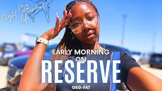 Real Life as a Flight Attendant | Early AM Reserve | Vlog Ep 101