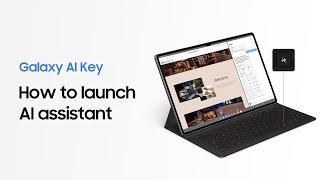 Galaxy Tab S10 Series: How to use Galaxy AI Key | Samsung Myanmar